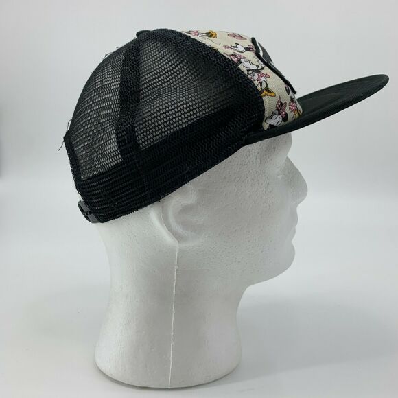 Vans Minnie Mouse Snapback Trucker Hat Women's Adjustable Mesh Breathable Disney - Picture 5 of 10
